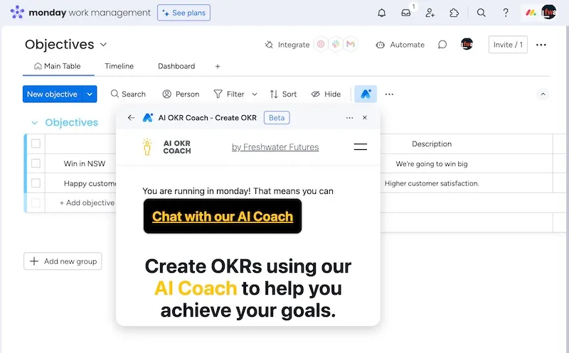 AI OKR Coach